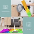 thumbnail image 6 of Rainbow Tie Dye Spiral Pattern Kitchen Rugs Sets Of 3,Kitchen Runner Rugs Non Skid Washable,Decorative Kitchen Floor Mats for Kitchen,Sink,Laundry,17"x30"+ 17"x47" + 17"x59", 6 of 6