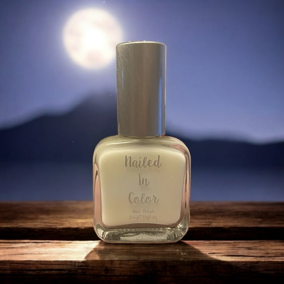 NailedInColor Lunar Blue Glow Vegan Cruelty-Free Nail Polish for Women