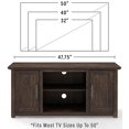 thumbnail image 4 of Soporte de TV Crosley Furniture Camden Low Profile para televisores de más de 50 pulgadas, 4 of 9