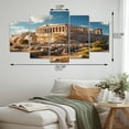thumbnail image 4 of Designart "The Majesty of the Acropolis in Greece" Landscapes Metal Wall Art Set, 4 of 5
