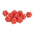 thumbnail image 2 of 10PCS Polyhedral  Set, Plastic Lightweight 20 Sided Clear Numbers  Table Game for Role Playing Table Games, 2 of 7