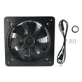 thumbnail image 2 of Window Ventilation Fan, US Plug 110V Metal Ventilation Fan 12inch  for Bathroom, 2 of 8