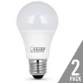 thumbnail image 5 of Feit Electric A1100/827/10KLED/2 75W Equivalent 11.2 Watt Non-Dimmable 1100 Lumen A19 LED Light Bulb 2-Pack, 2 Pack, 2700K Soft White, 2, 5 of 10
