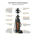 thumbnail image 2 of SMACO Scuba Tank 2L Scuba Tank S700PLUS Oxygen Diving Tank Diving Equipment for Underwater Exploration,Black, 2 of 6