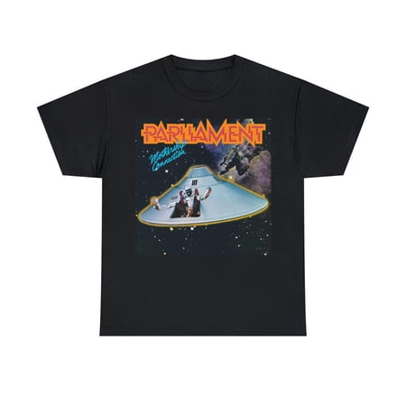 PARLIAMENT Mothership Connection George Clinton Unisex Heavy Cotton Tee