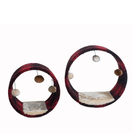 UPC: 0815481012264 | Armarkat Real Wood Model B1601 Hideaway Tunnel  Scotch Plaid