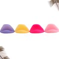 thumbnail image 3 of MasteelfCA 4pcs Flute Thumb Rest Cushion Finger Protector Finger Cover for Wind Instrument Parts CF50 (Random Color), 3 of 8