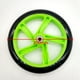 thumbnail image 3 of 4 Piezas Rueda de Scooter 200 mm Material PU Espesor de la Rueda de 30 mm ABEC-7 Cojinete Accesorios para Scooter, Negro Transparente, 3 of 5