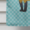 thumbnail image 4 of Carolines Treasures BB8048CHF Yellow-Throated Marten Blue Check Flag Canvas House, 4 of 4