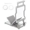 thumbnail image 1 of KFFKFF Cheese Slicer with Interchangeable 1cm & 2cm Wires, Durable Aluminum Alloy Frame and 304 Stainless Steel Cutting Wires, Versatile Kitchen Tool for Slicing Cheese and Butter, 1 of 9