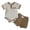 Coffee, variant on mgoYE Newborn Baby Boy Girl Clothes 3 6 9 12 18 Months Ribbed Knit Short Sleeve Romper Shorts Set 6-9 Months Infant Summer Outfits Coffee