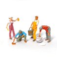thumbnail image 2 of serony 1:87 Miniature People Figurines for Scene Layout Accessories Pink, 2 of 9