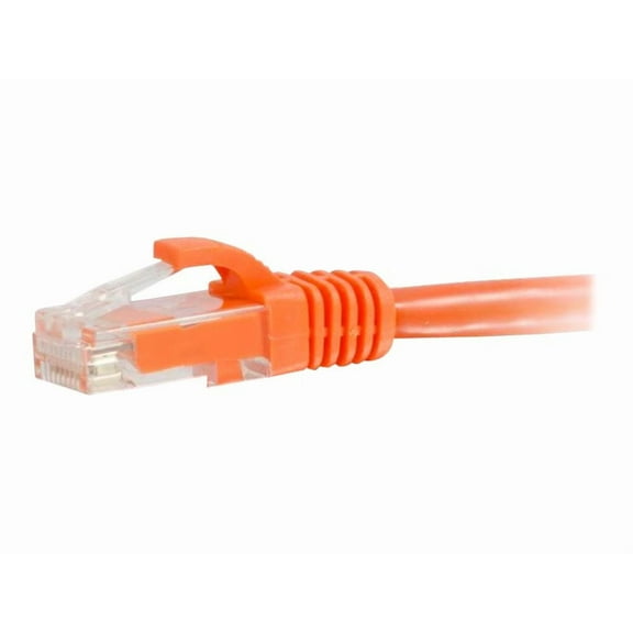 C2G 7ft Cat6 Snagless Unshielded (UTP) Ethernet Network Patch Cable - Orange