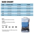 thumbnail image 5 of Lsque Lighthouse On The Waters Print Men's Cotton Blend Sleeveless Muscle Shirts (S-3XL)- Moisture Wicking, Odor Protection, UPF 30+,Small, 5 of 8