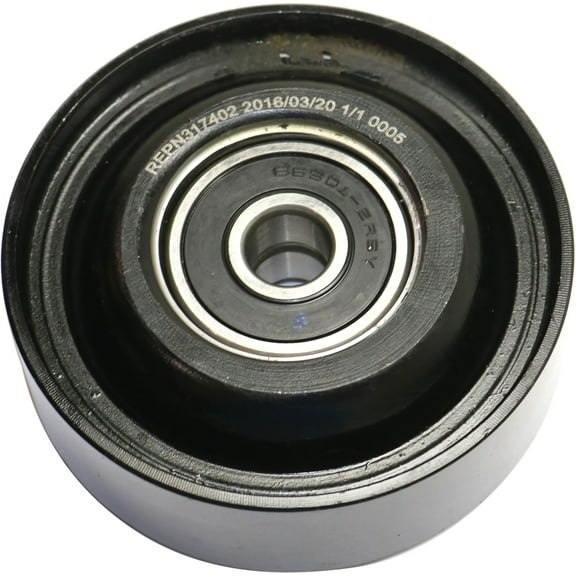 Replacement REPN317402 Accessory Belt Idler Pulley Compatible with 2003-2008 Infiniti FX35, 2005-2008 Infiniti FX45, 2011-2012 Infiniti G25 Sold individually
