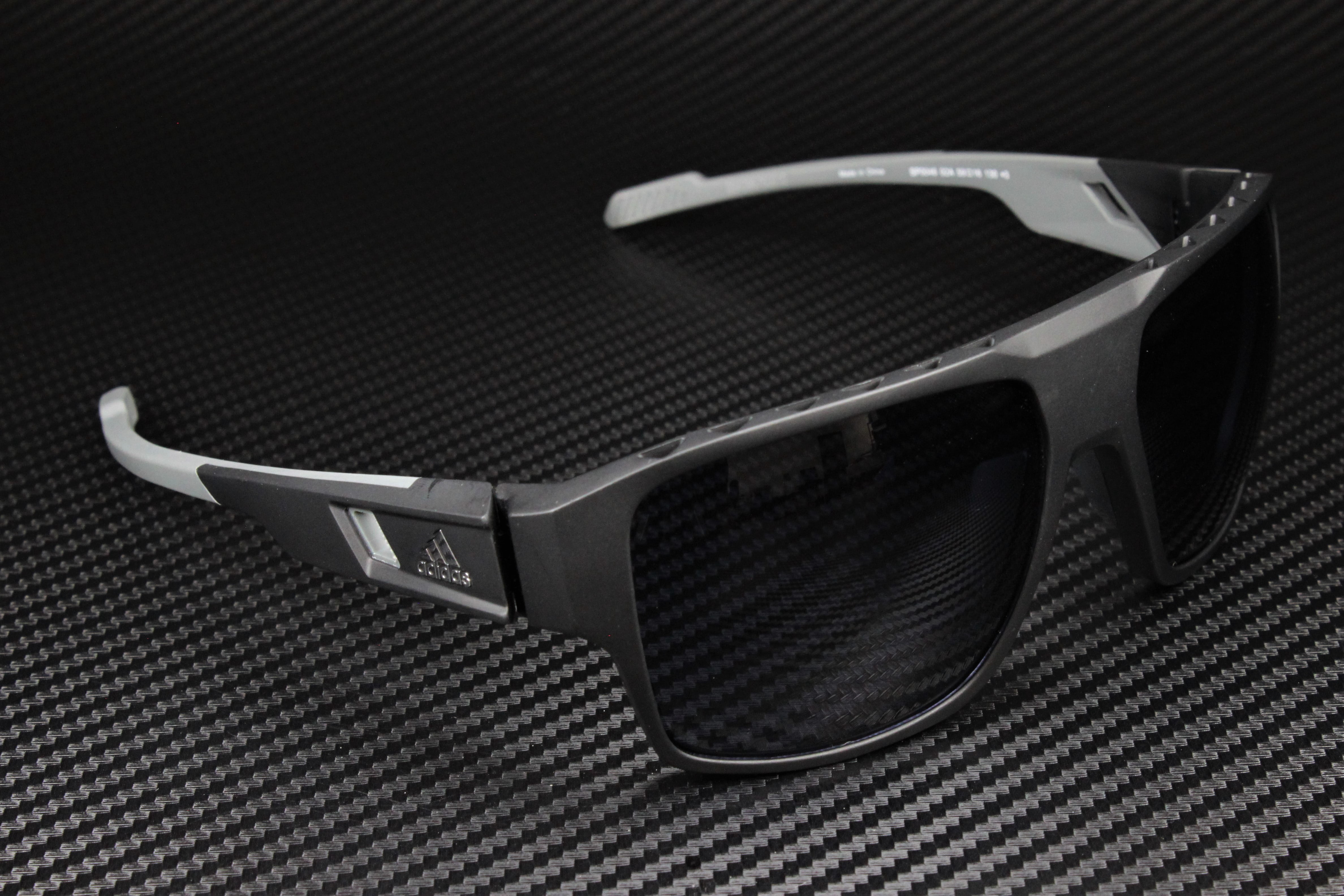 ADIDAS SP0046 02A Matte Black Smoke 59 mm Men's Sunglasses
