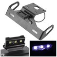 thumbnail image 2 of Soporte de matrícula trasera de motocicleta con luz LED Apto para KAWASAKI Z800 2013-2018, 2 of 17