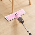 thumbnail image 3 of True & Tidy 3-in-1 Multi-Surface Spray Mop Kit with Flat, Round, Squeegee Mop Heads, Refillable Water Bottle, Machine Washable Microfiber P, 3 of 9