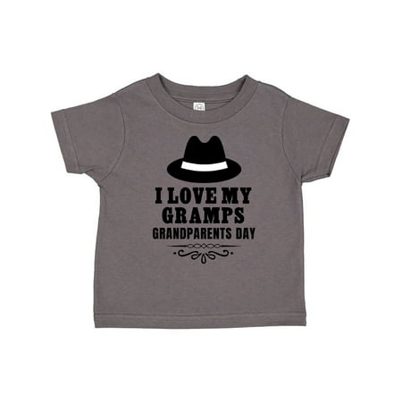 

Inktastic Grandparents Day I Love My Gramps Gift Toddler Boy or Toddler Girl T-Shirt