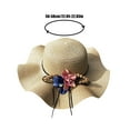 thumbnail image 2 of ZHENHONG Sun Hats for Women Womens Sun Hat Flower Hat Outdoor Large Sunscreen Sun Beach Hats, 2 of 2