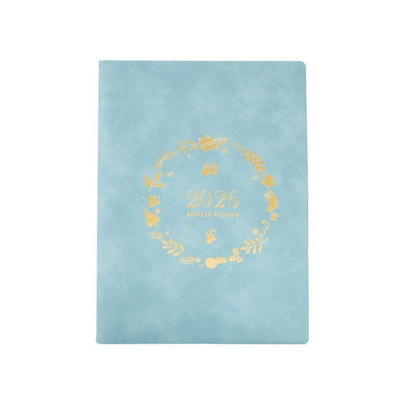 Zeiwohndc 2026 Weekly Planner Refillable 6 Rings Binder Academic Planner Notebook Dated