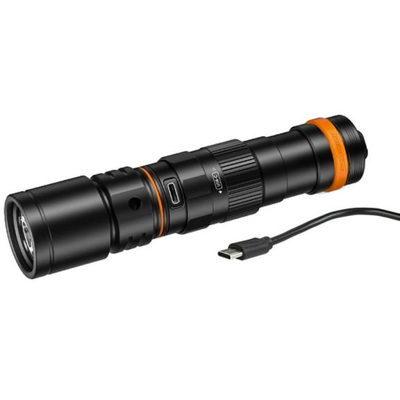 OcraTorch DC710 3000 Lumens USB Type C Dive Light