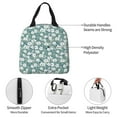 thumbnail image 5 of Lsque Floral Pattern Lunch Bag Women/Men Insulated Lunch Box,Small Leakproof Cooler Food Lunch Containers Reusable High Capacity Lunch Tote Bags, 5 of 6