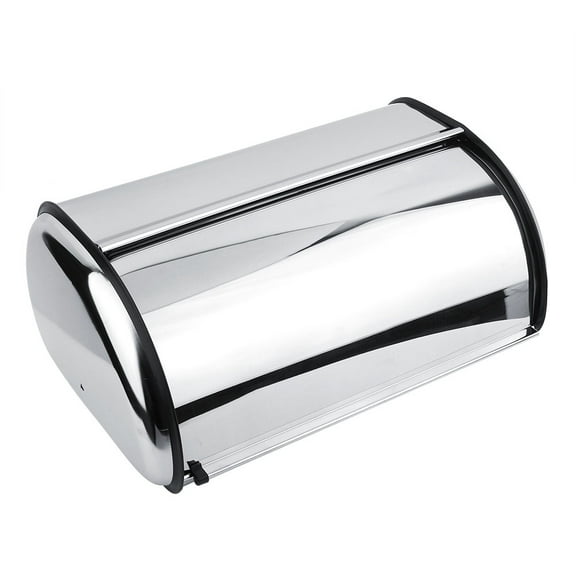 Stainless Steel Bread Box Storage Bin Holder Baked Food Kitchen Container(S)
