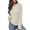 Khaki, variant on Brondbend Sweatshirts for Womens Hoodies for Women Long Sleeved Stripe Front Pocket Casual Sweater Pullover Loose Fit Fall Winter Going out Fashion Party Comfortable Top(Black)