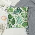 thumbnail image 2 of GOSMITH  Palm Leaf Decorative Throw Pillow Cover Case,Palm Tree Outdoor Pillow Cases Cushion Covers for Sofa Couch Bed, 2 of 5