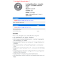 thumbnail image 2 of Front Right Brake Rotor - Compatible with 2013 - 2016 BMW 328i xDrive Sedan - Dynamic Friction, 2 of 2
