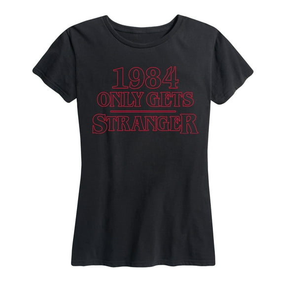 Instant Message - 1984 Only Gets Stranger - Women's Short Sleeve Graphic T-Shirt