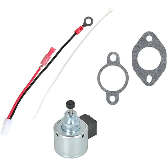 waltyotur 12-757-09-S Carburetor Fuel Solenoid Replacement for Kohler 12-757-09 12-757-33S 12-435-02-S CV12.5 CH11 CH13 CH15 CH16 CV14 CV15 CV16 CV450 CV460 CV490 engine STX38 LX255 AM128242 AM128816