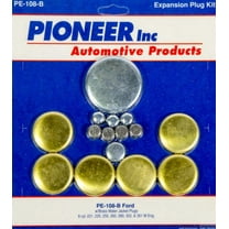 Pioneer Complete Engine Freeze Plug Kit Automotive Specialty Parts, Brass, 0.5 lb