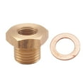 thumbnail image 4 of LOVIVER 1/8-27NPT Female to M14x1.5 Gauge Sensor Sender Thread Adapter Fitting Stainless, 4 of 8