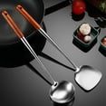 thumbnail image 2 of Ruiboury 4pcs/set Convenient To Store Long Handle Wok Spatula Set Essential For Kitchen Sturdy And Durable, 2 of 6