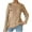 Khaki, variant on DAFPZW Women Floral Embroidered Cable Knit Sweater Long Sleeve Crewneck Cute Casual Fall Lightweight Jumper Pullover Tops