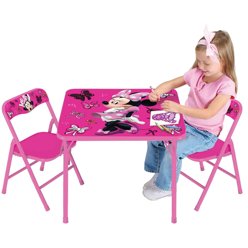 Disney Minnie Mouse First Fashionista Activity Table Set - Walmart.com - Walmart.com