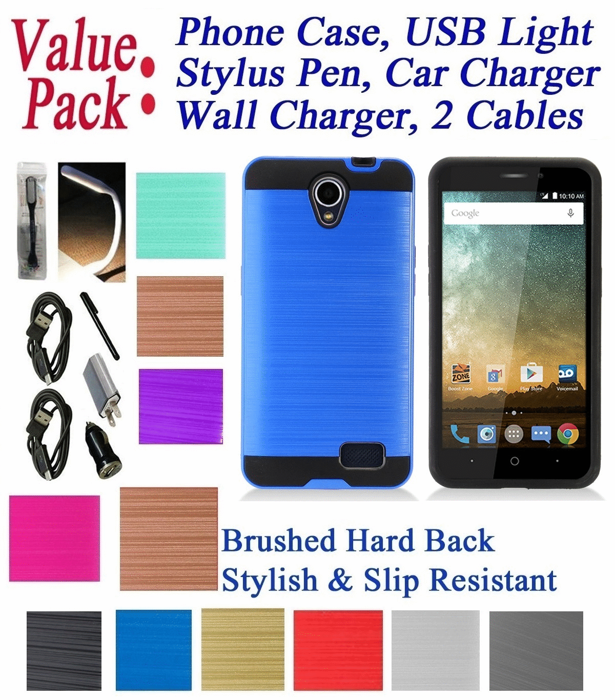 Value Pack for ZTE ZFive 2 LTE zfive2 MAVEN 2 maven2 Case Phone Case