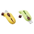 thumbnail image 1 of 2 Pcs Multi Functional Vegetable Peeler, Retractable Peeler & Utility Knife, for Carrot Potato Pumpkin, 1 of 5