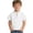 White, variant on Boys Short Sleeve Cotton T Shirt Stand Collar Button Shirts Casual Summer Kids School Play Tee Tops Age 2-8 Years