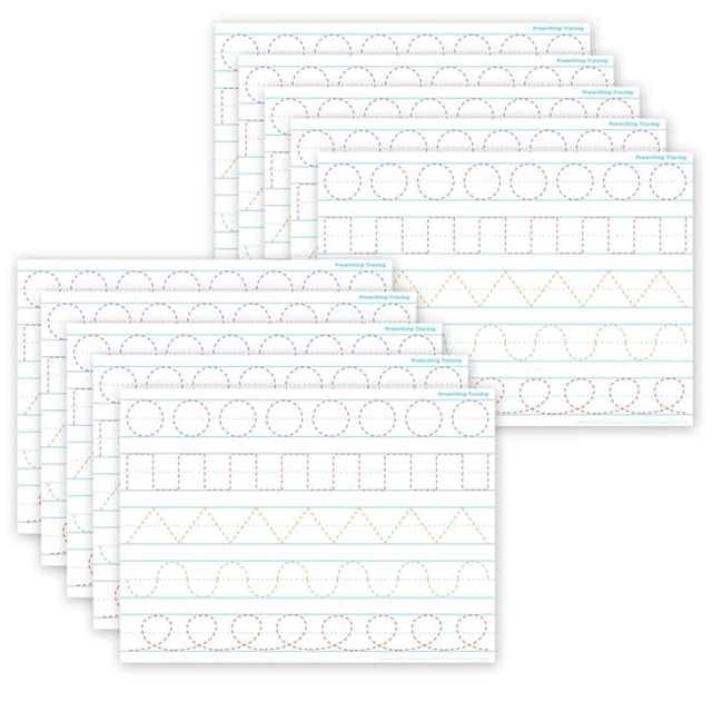Ashley Productions ASH97017 Pré-Écriture Traçant Smart Poly Affiche Mat - Pack de 10 - - - - - - - - - - - - - - - - - - - - - - - - - - - - - - -