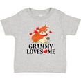 thumbnail image 3 of Inktastic Grammy Loves Me Woodland Fox Girls Baby T-Shirt, 3 of 5
