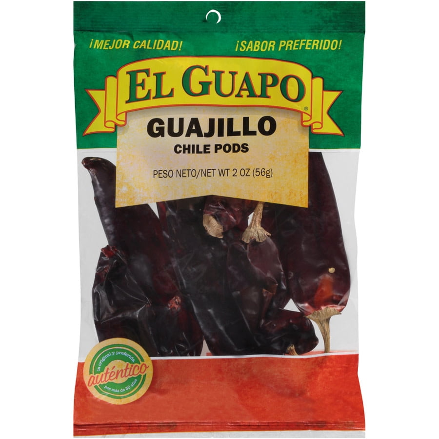 El Guapo Guajillo Chiles (Chile Guajillo), 2 oz El Guapo Guajillo Chiles (Chile Guajillo), 2 oz