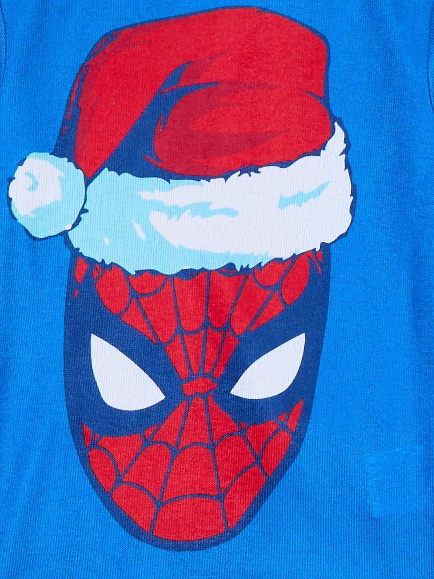 Spider-Man Boys Christmas Long Sleeve Top and Pants Sleep Set, 2-Piece, Sizes 4-10