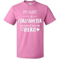 thumbnail image 3 of Inktastic My Aunt is a Firefighter and a Hero T-Shirt, 3 of 5