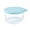 Sky Blue #0, variant on LiUMX Glass Food Storage Bowl with Lid - 8oz Small Sealed Container for Snacks, Dips & Seasoning | Microwave-Safe Borosilicate Glass | Leakproof Lunch Box for Office, Picnic