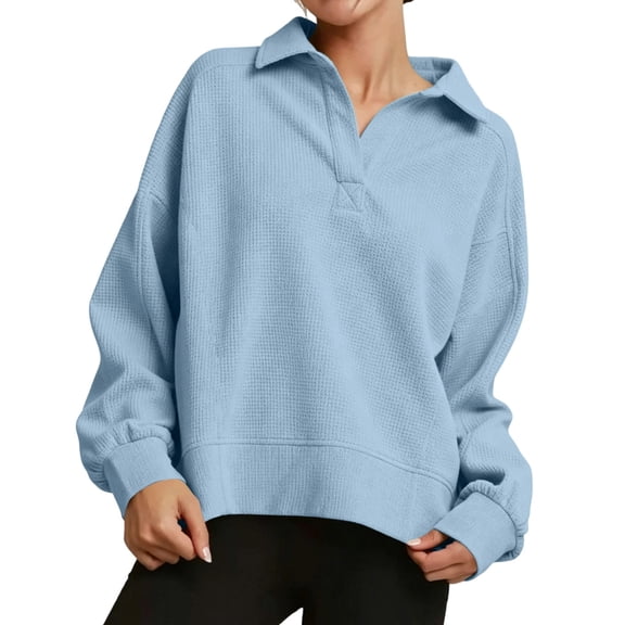 Hurxie Women's Long-Sleeved Gown Blue,M