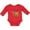 Red, variant on Inktastic Basketball Swish Boys or Girls Long Sleeve Baby Bodysuit
