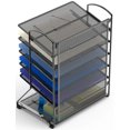 thumbnail image 3 of Simple Houseware 6-Tier Sliding File Organizer, D, 3 of 6